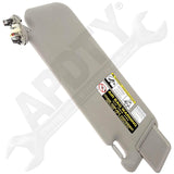 APDTY 143509 Sun Visor Assembly Left (Gray)