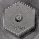 APDTY 143532 Replacement Threaded Oil Filter Cap