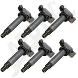 APDTY 143561x6 Ignition Coil Set (Includes Rubber Insulation Boots)