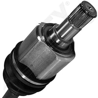 APDTY 143614 CV Axle Shaft With Inner & Outer CV Boots & Joints