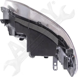 APDTY 143626 Smoked Headlight; Left (Driver Side)