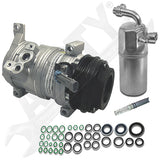 APDTY 143634 Air Conditioning AC Compressor Kit With Accumulator & Exp Valve