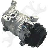 APDTY 143634 Air Conditioning AC Compressor Kit With Accumulator & Exp Valve