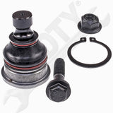 APDTY 143671 Suspension Ball Joint, Pinch Bolt & Clip; Front Lower Left or Right