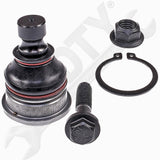 APDTY 143671 Suspension Ball Joint, Pinch Bolt & Clip; Front Lower Left or Right