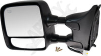 APDTY 143764 Side View Towing Mirror Assembly LH Chrome