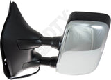 APDTY 143764 Side View Towing Mirror Assembly LH Chrome