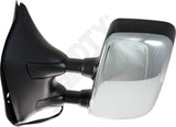 APDTY 143764 Side View Towing Mirror Assembly LH Chrome