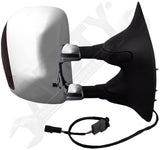 APDTY 144020 Telescopic Tow Mirror Right w/Heat