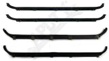 APDTY 157950 Front & Rear Belt Weatherstrip, Door Seal & Window Channel 16pc Kit