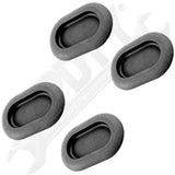 APDTY 144188 Floor Pan Rubber Plug Kit 4pc