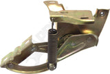 APDTY 144193 Hood Hinge w/ Spring Compatible With Left Driver-Side 61-66 Ford PU