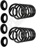 APDTY 143097 Rear Coil Spring Set Can Be Used As Air Spring Ride Elimination Kit