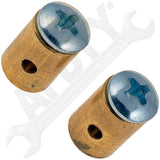 APDTY 14449 Cable Lock Stop Set (Quantity 2; Universal On All 3/32" Cable)