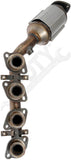 APDTY 144734 Manifold Converter - Carb Compliant Replaces 1710450180