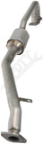 APDTY 144738 Manifold Converter - Not For Sale in NY, CA, ME