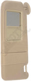 APDTY 144792 Replacement Sun Visor Panel Front Left (Driver-Sid, Beige, w/Light)