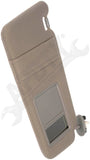 APDTY 144796 Replacement Sun Visor Gray Right Passenger-Side