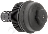 APDTY 144980 Oil Filter Cap - Plastic Replaces 8692306