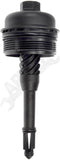APDTY 144981 Oil Filter Cap - Plastic Replaces 2701800438, A2701800438