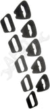 APDTY 144983 Roof Marker Light Gasket Kit Replaces 8C3Z15442C, F81Z-15442-AA
