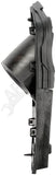 APDTY 144991 Replacement Fuel Door Pocket Hinge And Housing Assembly (Gas)
