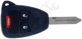 APDTY 145024 Keyless Remote Case Repair Replaces 68000603AD, 68001705AC