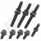 APDTY 14516 Exhaust Manifold Hardware Kit - 3/8-16 In.