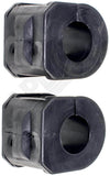APDTY 145698 Stabilizer Sway Bar Mount Bushing Set; Front To Frame; 	26.99 mm