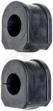 APDTY 145698 Stabilizer Sway Bar Mount Bushing Set; Front To Frame; 	26.99 mm