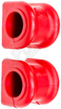 APDTY 145788 Stabilizer Sway Bar Mount Bushing Set; Front To Frame; 4x4 & 32mm