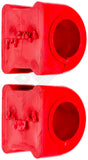 APDTY 145788 Stabilizer Sway Bar Mount Bushing Set; Front To Frame; 4x4 & 32mm