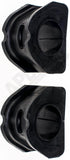 APDTY 145812 Stabilizer Sway Bar To Frame Mount Bushing Set; 4WD; 35mm; Front