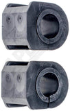APDTY 145819 Stabilizer Sway Bar To Frame Mount Bushing Set; 25.4mm Bar; Front