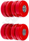 APDTY 146731 Strut Rod Bushing Set; Radius Arm Rod; 4-Piece; Front L&R