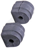 APDTY 146770 Stabilizer Sway Bar To Frame Mount Bushing Set; Rear Suspension