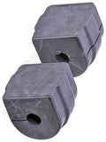 APDTY 146770 Stabilizer Sway Bar To Frame Mount Bushing Set; Rear Suspension