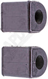 APDTY 146771 Sway Bar To Frame Mount Bushing Set; Rear Left & Right