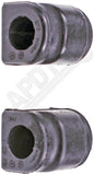 APDTY 146772 Sway Bar To Frame Mount Bushing Set; Rear Left & Right