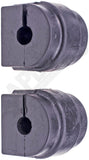 APDTY 146773 Sway Bar To Frame Mount Bushing Set; 13.5mm; Rear Left & Right