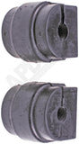 APDTY 146773 Sway Bar To Frame Mount Bushing Set; 13.5mm; Rear Left & Right