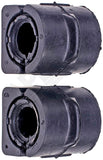 APDTY 146775 Sway Bar To Frame Mount Bushing Set; Rear Left & Right