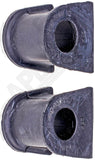 APDTY 146897 Stabilizer Anti-Sway Bar To Frame Mount Bushing Set; Front L&R