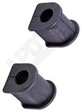 APDTY 146964 Stabilizer Sway Bar To Frame Mount Bushing Set; Front