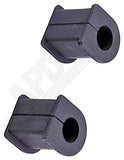 APDTY 146964 Stabilizer Sway Bar To Frame Mount Bushing Set; Front