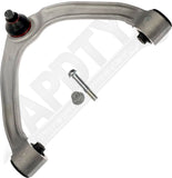 APDTY 148932 Control Arm Assembly w/ Ball Joint & Bushings; Front Left Upper