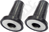 APDTY 150624x2 Steering Gear Rack & Pinion Mount Bushing Set; 52038783AB