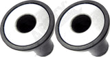 APDTY 150624x2 Steering Gear Rack & Pinion Mount Bushing Set; 52038783AB