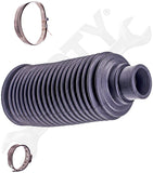 APDTY 150682 Rack And Pinion Inner Tie Rod Bellows Boot w/ Clamps