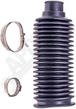 APDTY 150682 Rack And Pinion Inner Tie Rod Bellows Boot w/ Clamps